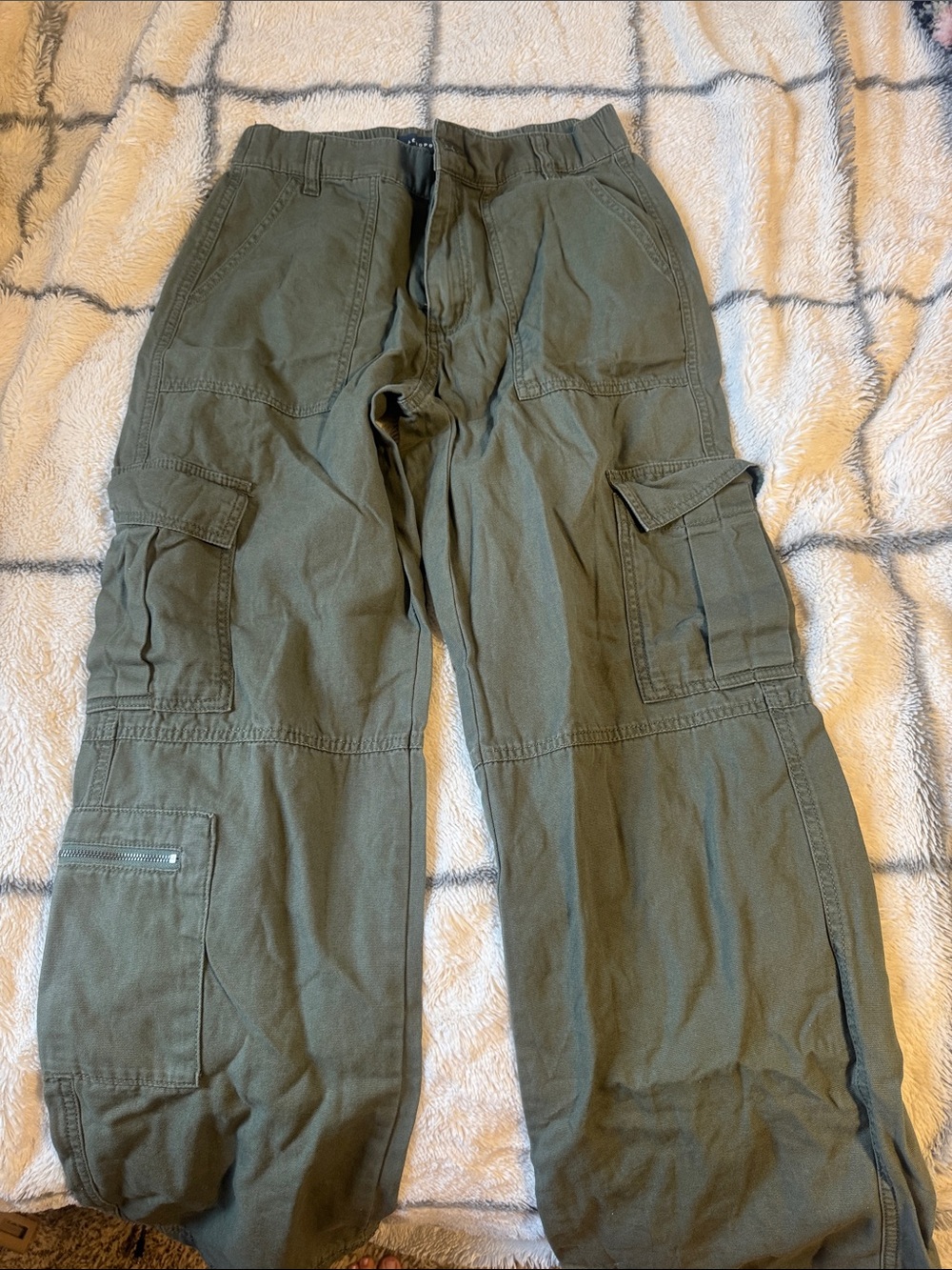 American Eagle Outfitters Olive Green Cargo Pants